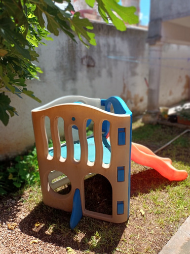 Juego Para Jardin Con Resbaladilla Little Tikes