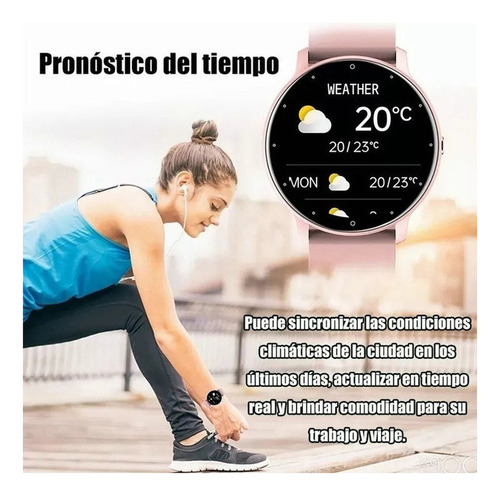 Reloj Inteligente Resistente Al Agua Bluetooth 1.28 Zl02