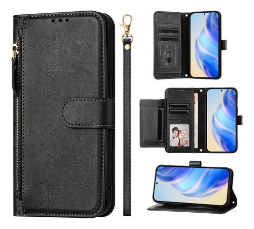 Funda De Piel Tipo Cartera Con Ranura A Para Motorola Edge 50 Ultra Fusion 50 Neo