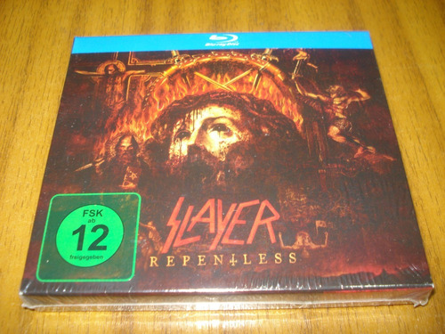 Cd+bluray Slayer / Repentless  (nuevo Y Sellado) Europeo