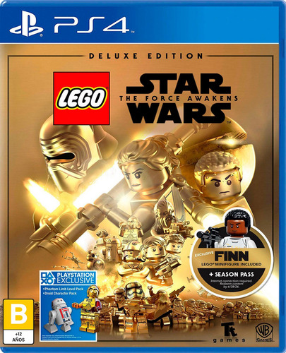 Lego Star Wars The Force Awakens Deluxe Edition Ps4 Fisico