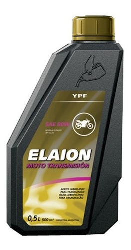 Aceite Ypf Elaion Transmision 80w. Motonetas Clasicas