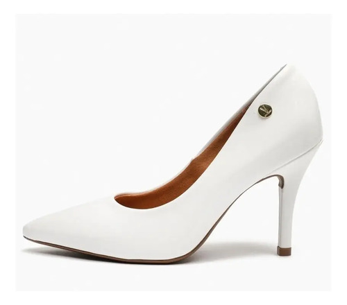 Tacones Zapatos De Charol Color Blanco Vizzano | Cuotas sin interés