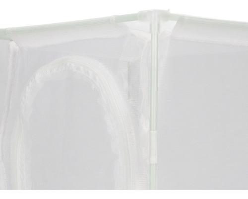Jaula Observación Insectos Malla Pvc Blanco Reutilizable