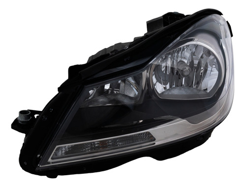 C-class 12-15 Faro Izq, , W/o Corner Light, Coupe