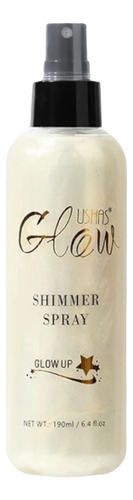 Iluminador Líquido Glow Up Shimmer Spray Cuerpo/rostro Ushas