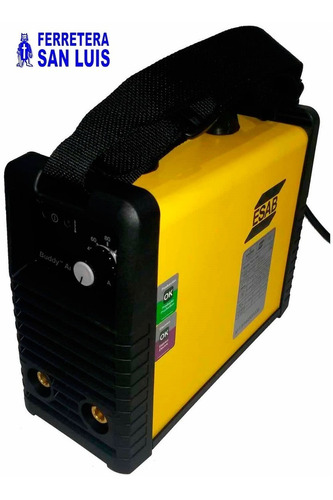 Soldadora Inverter Esab Conarco Buddy Arc 145 Portatil 4.5kg