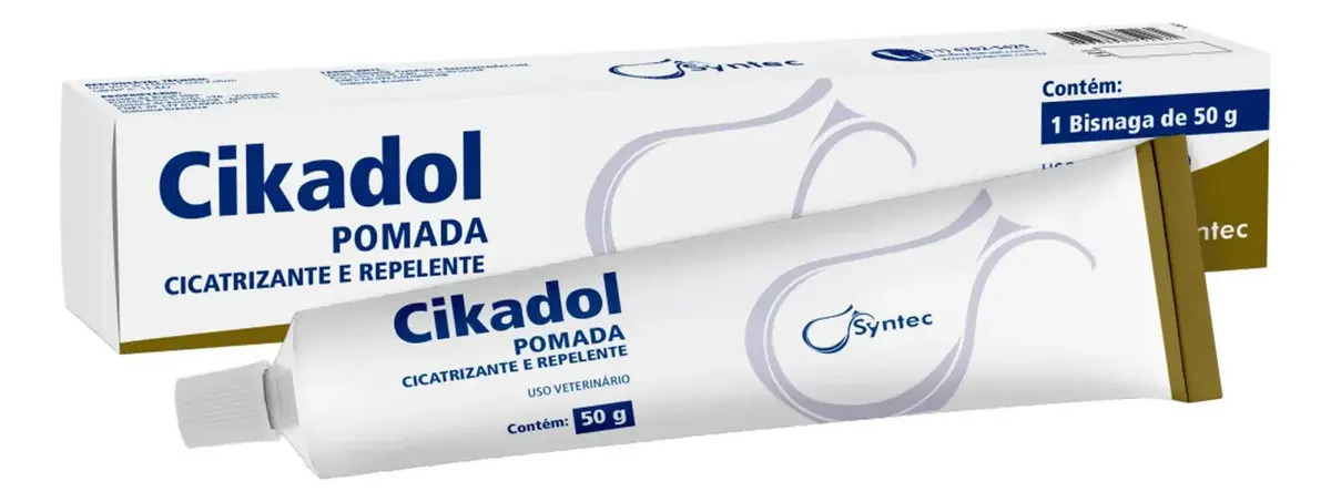 Pomada cikadol Cicatrizante E Repelente 50g - Syntec