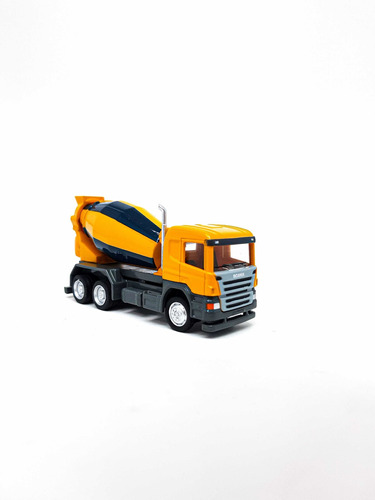 Miniatura Caminhão Betoneira Scania P380 Maquinas Pesadas 