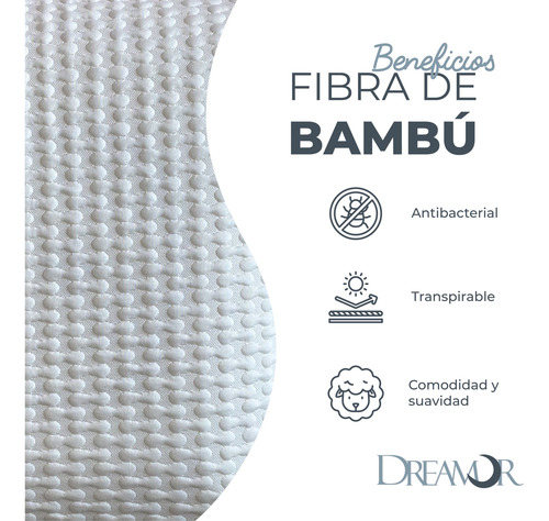 Pack X 2 Almohada Dreamor Twosides Fibra Memory Foam Suave