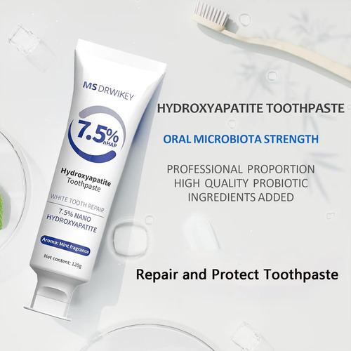 Ms Drwikey 7.5% Hydroxyapatite Toothpaste, 120g