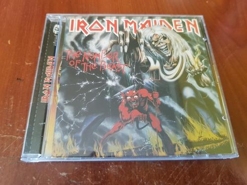 Iron Maiden - The Number Of The Beast - Cd  Usado