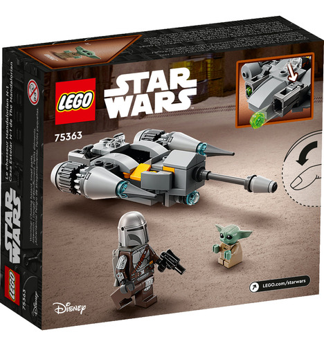 Lego® Microfighter: Caza Estelar N-1 De The Mandalorian Cantidad de piezas 88