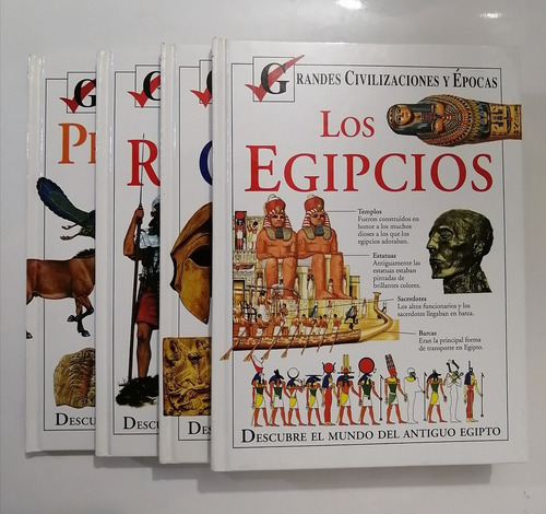 Prehistoria Egipcios Romanos Y Griegos  4 Vols.