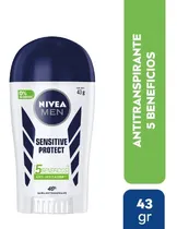 Comprar Desodorante Nivea Barra Men Sensitive Protect 43gr