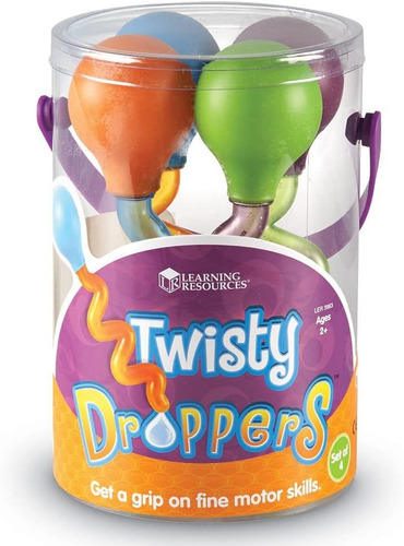 Recursos De Aprendizagem Twisty Droppers Fine Motor Toy Scie
