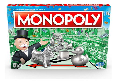Juego De Mesa Hasbro Gaming Monopoly Clásico C1009 Español (Usado)