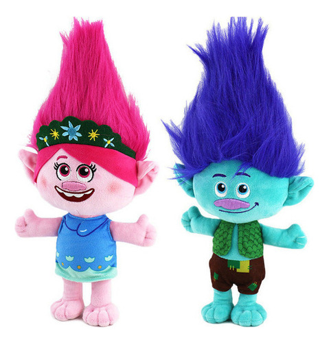 Trolls Band Together Bobbi Blanche Muñeco De Peluche 2 Pieza