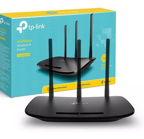 Roteador Wireless Tp-link Tl-wr949n 450mbps  2.4ghz Com Nfe