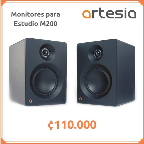 Imagen 2 de 3 de Monitores Para Estudio Artesia M200