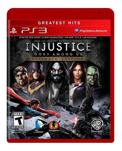 Injustice: Gods Among Us  Injustice Ultimate Edition Warner Bros. Ps3 Físico