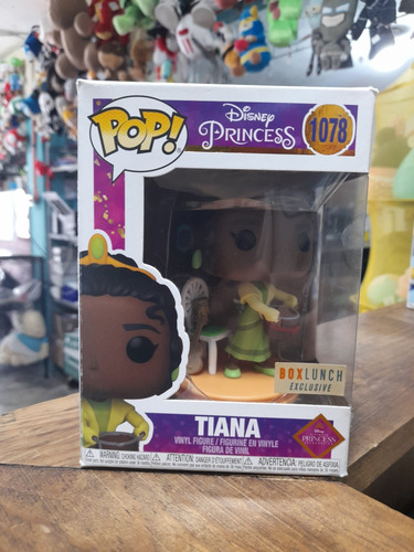 Funko Pop Tiana 1078 Disney Princess Boxlunch Exclusive 