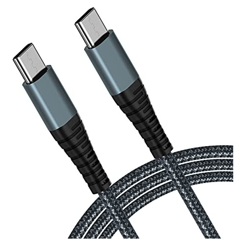 Cable Usb C A Usb C 100 W 6 Pies, Blanco Cat 5a Usb Tipo C P