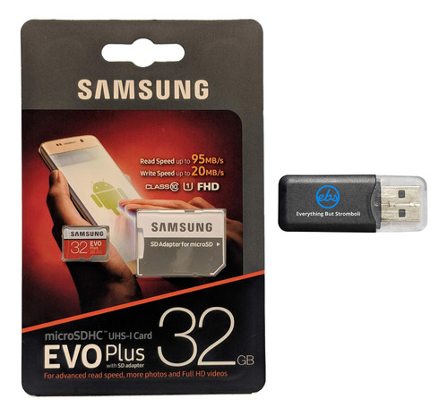 Evo Plus Memoria Micro Sdhc Clase 10 Uhs 1 32g Para S8