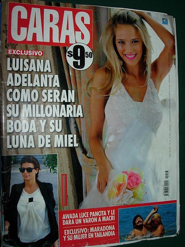 Revista Caras 1523 Lopilato Awada Shakira Maradona Solnicki