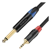Comprar Cable Colicoly De 1\u002F4 Mono A Estereo De 3,5 Mm, Cable Adapt