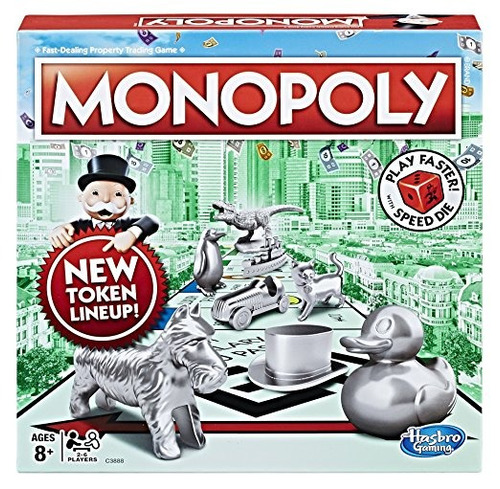Hasbro Juego Monopoly Velocidad Die Edition - Exclusiva Del 