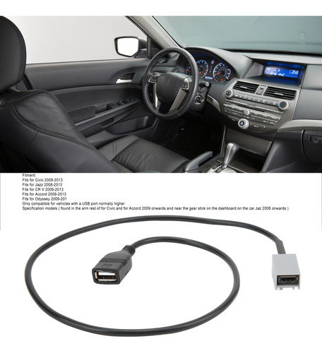 Cable Adaptador Usb Mp3 Para Coche, Módulo Mp4 Wma Para Jazz