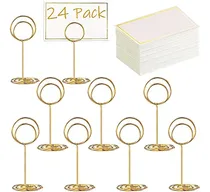 Comprar Toncoo 24 Soportes Para Números De Mesa Mini Premium Y 24 Ta
