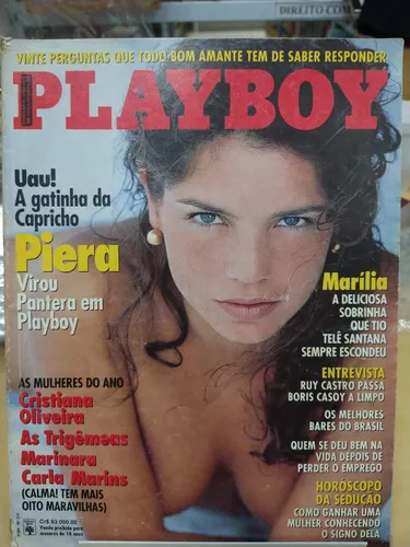 Revista Revista Playboy Edição Piera