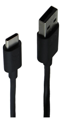 Cable Usb Motorola Tipo C Turbo Power Carga 100% Color Negro