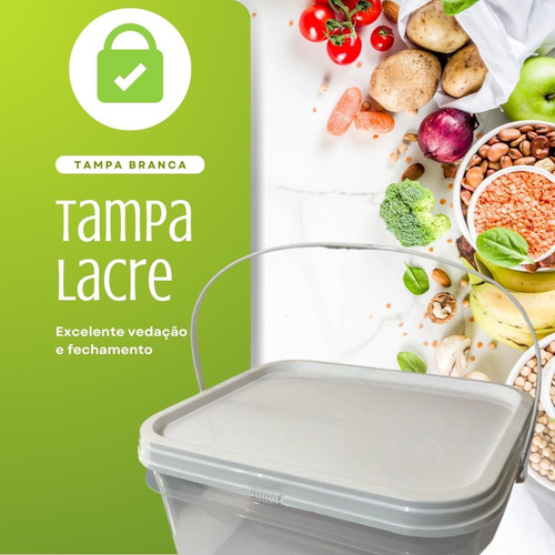 Pote Tupperware 2.4 Litros 30 Pçs