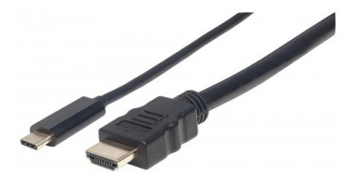 Cable Usb Manhattan Tipo C M-hdmi M 1.0m V3.1 4k 152235 / /v