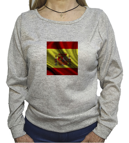 Buzo Lanilla Bandera España Madre Española La Roja P1