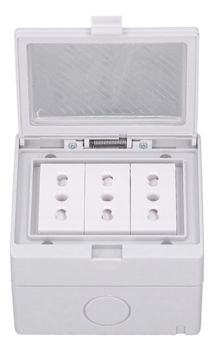 Enchufe De Pared Impermeable Ip55 Carcasa Retardante De