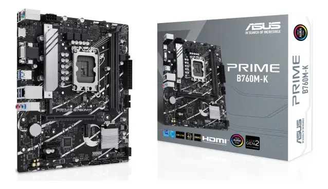 Foto do produto: Placa Mãe Asus B760m-k Prime Ddr5 Lga 1700 Preto