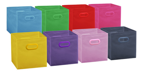 Klozenet Paquete De 8 Cubos De Almacenamiento De 11 Pulgadas