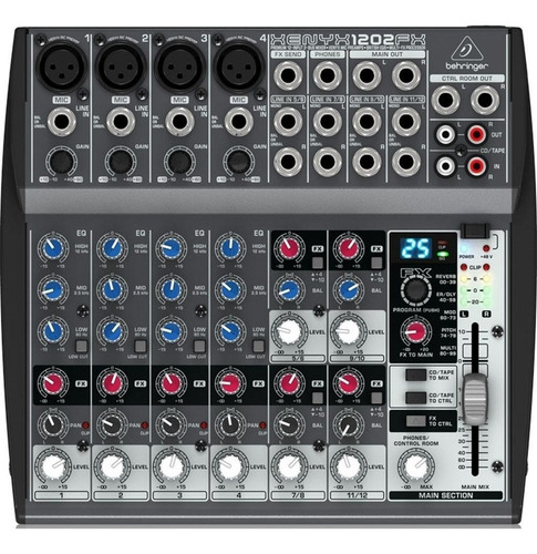 Behringer Xenyx 1202-fx Consola 12 Entradas Efectos Oferta