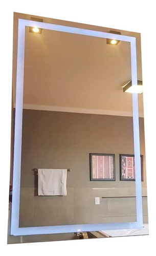 Espelho Com 3 Cores De Led 150 X 80 Touch Screen 