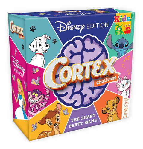 Juego De Mesa Disney Cortex Kids! Reto Infantil Simba Stitch