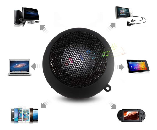 Altavoz Portátil, Mini Altavoz Usb Con Conector De Pulgadaen