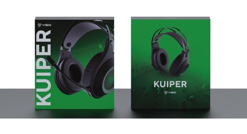 Imagen 6 de 9 de Auricular Headset Gamer Vsg Kuiper 3.5 Mm Led Microfono Pc