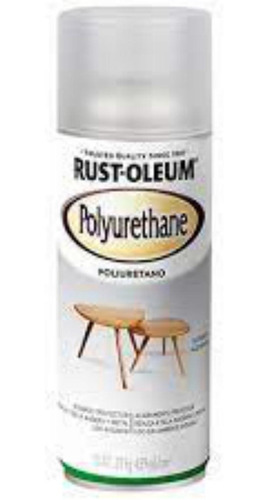 Poliuretano Satinado Para Madera Y Metales Rust Oleum Aeroso