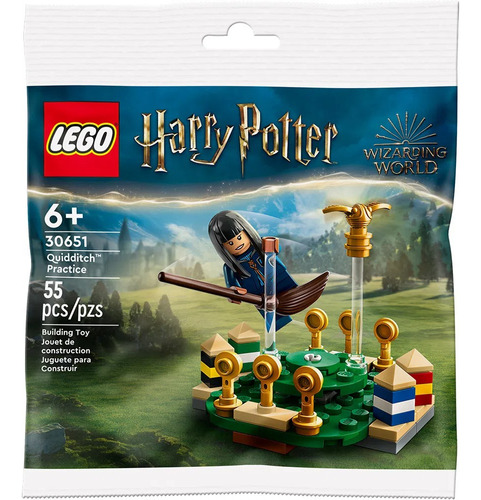 Lego Harry Potter 30651 Treino De Quadribol Quantidade De Peças 55