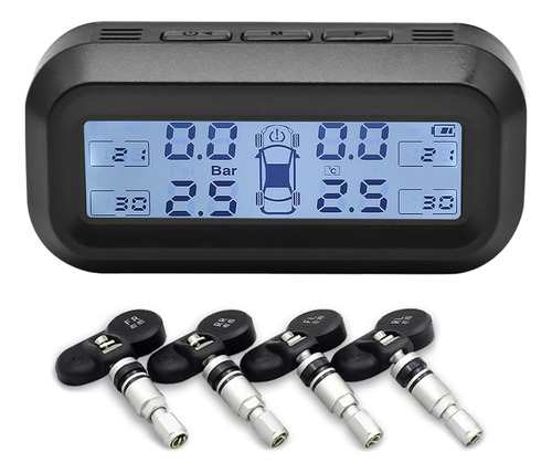 Sistema Solar De Monitoreo De Presión De Neumáticos An-10c 4