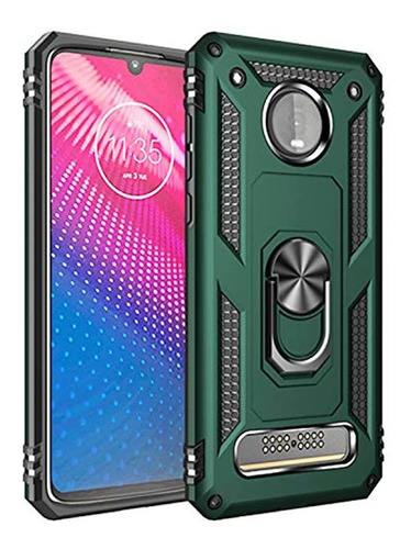 Funda Para Motorola Moto Z4, De Protección Extrema,de Doble